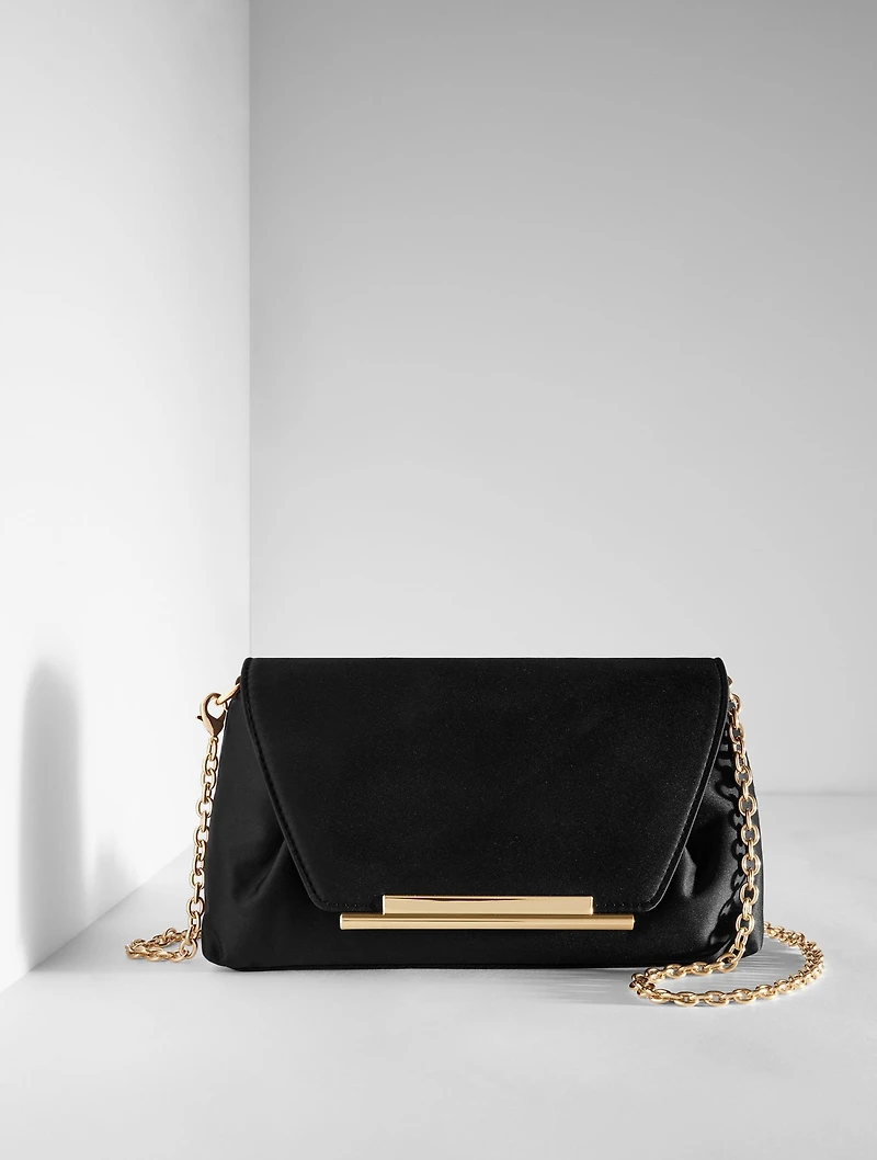 Satin Crossbody Bag