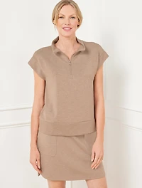 AirKnit Stretch Half-Zip Pullover