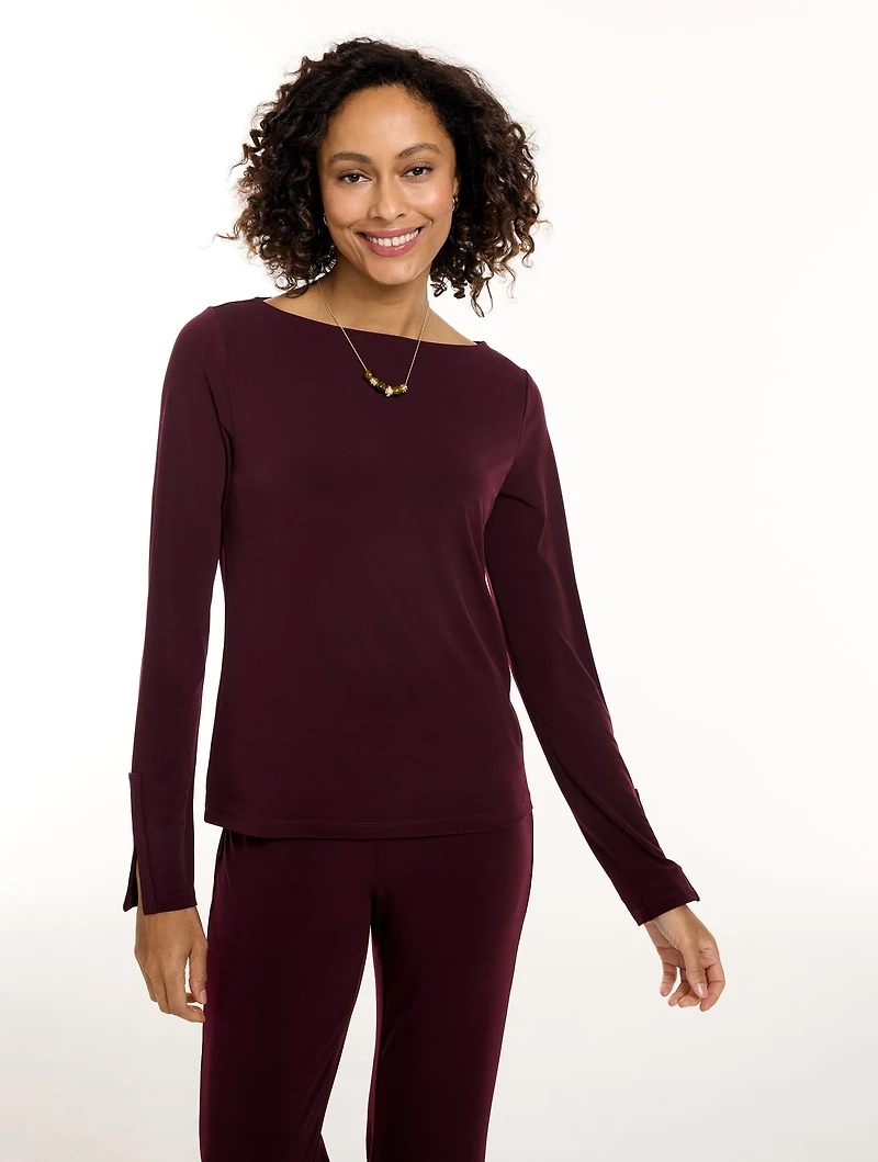 Knit Kit Bateau Neck Top