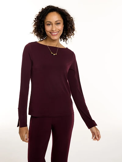 Knit Kit Bateau Neck Top