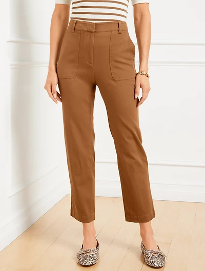 Tapered Ankle Pants