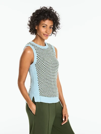Bird’s Eye Sweater Vest