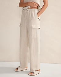 Linen Cargo Pants