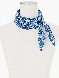 Ravishing Floral Square Scarf