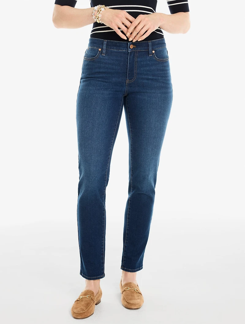 Slim Ankle Jeans - Kimbrough Wash Curvy Fit