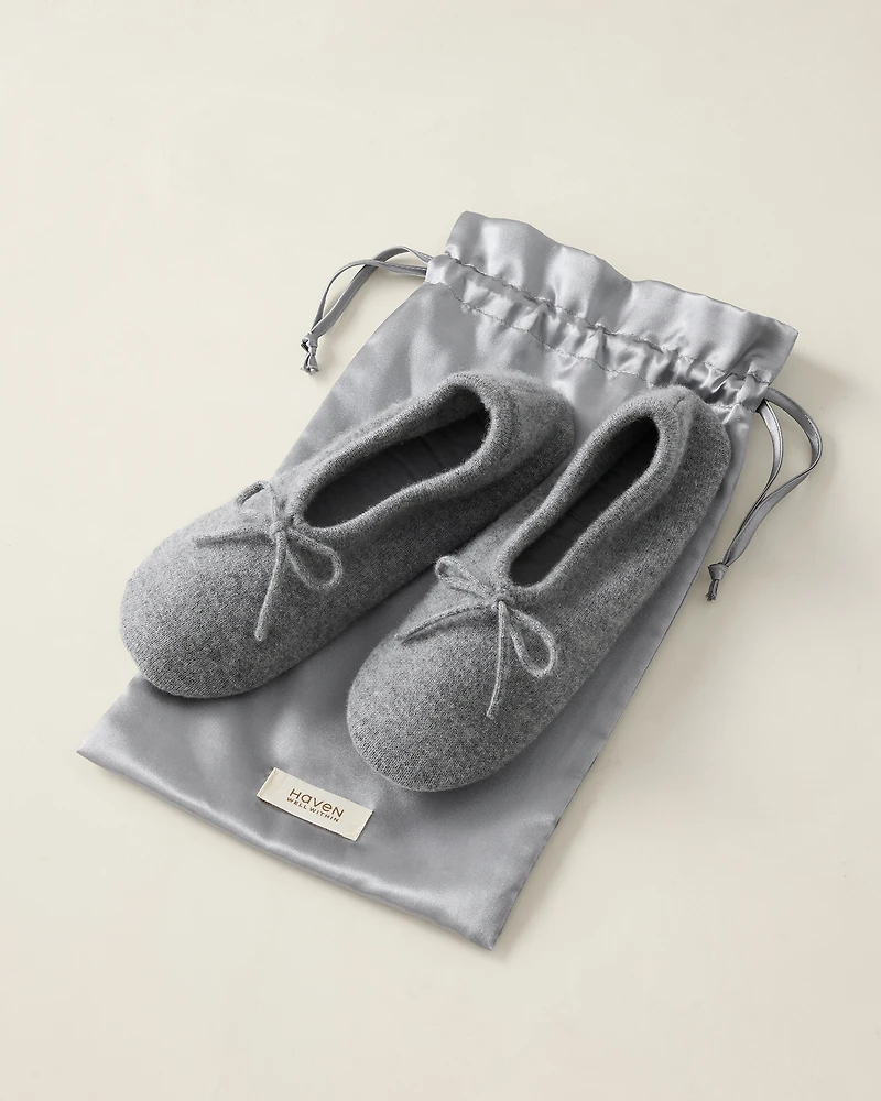 Cashmere Travel Slipper