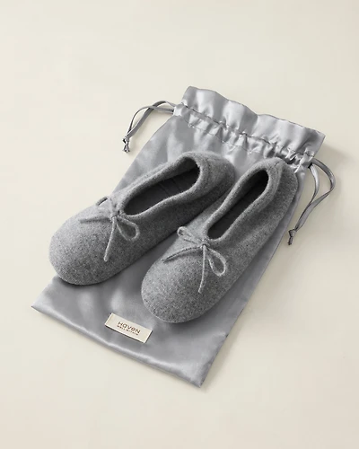 Cashmere Travel Slipper