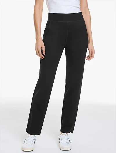 Tech Stretch Straight Leg Pull-On Pants