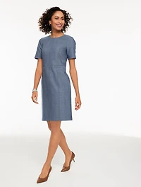 Refined Denim Dress