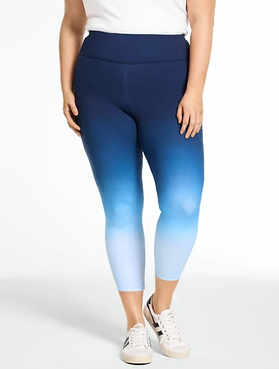 Performance Compression Capri Leggings - Ombré