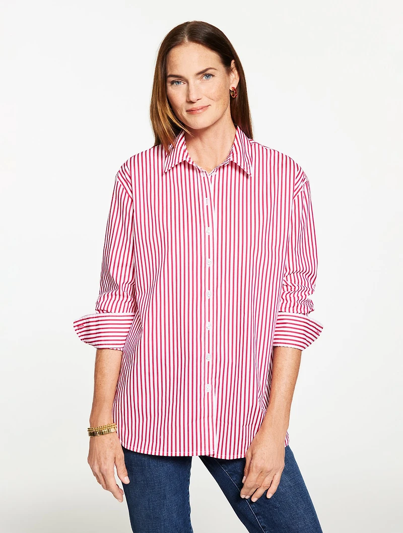 Everyday Relaxed Shirt - Bold Stripe