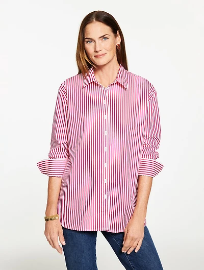 Everyday Relaxed Shirt - Bold Stripe