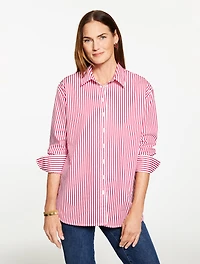 Everyday Relaxed Shirt - Bold Stripe