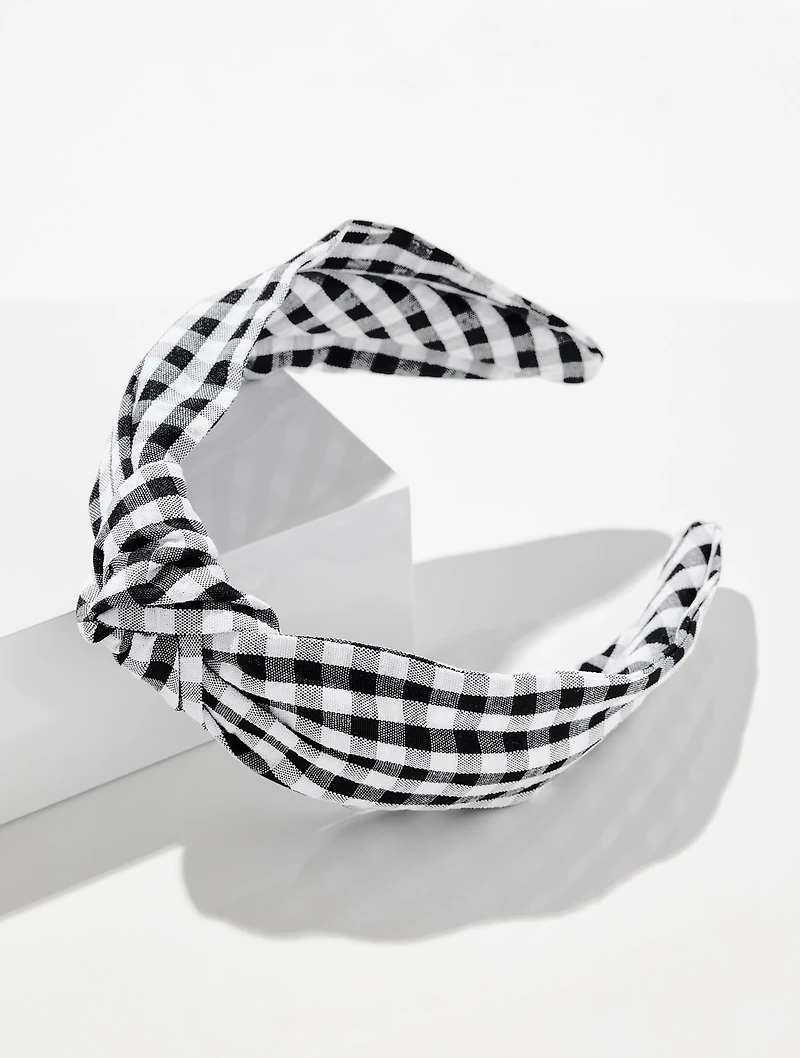 Gingham Headband