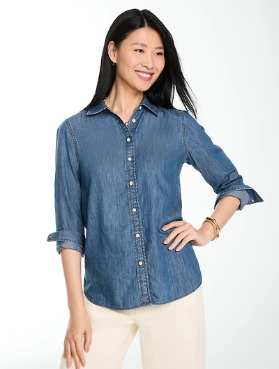 Denim Modern Classic Shirt - Everyday Blue Wash