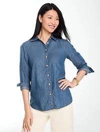 Denim Modern Classic Shirt - Everyday Blue Wash