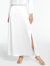 RSVP Satin Slip Skirt