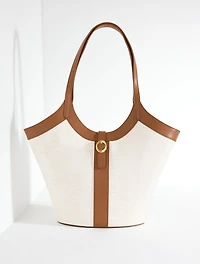 Canvas Diamond Tote