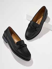 Bethany Knot Nappa Loafers