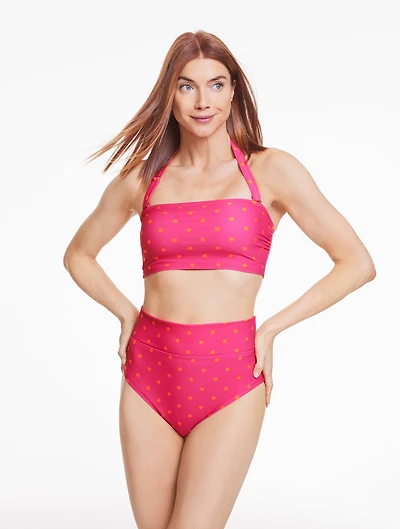 Aqua Club Bandeau Bikini - Aruba Dot