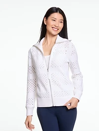 Mixed Stitch Sweater Jacket