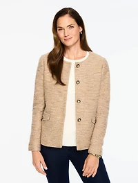 Tweed Knit Lady Jacket