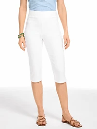 Capri Pull-On Travel Jeans