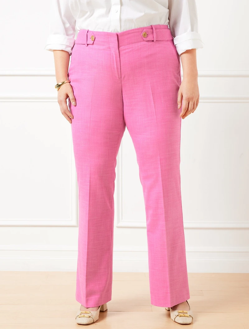Flare Leg Twill Pants