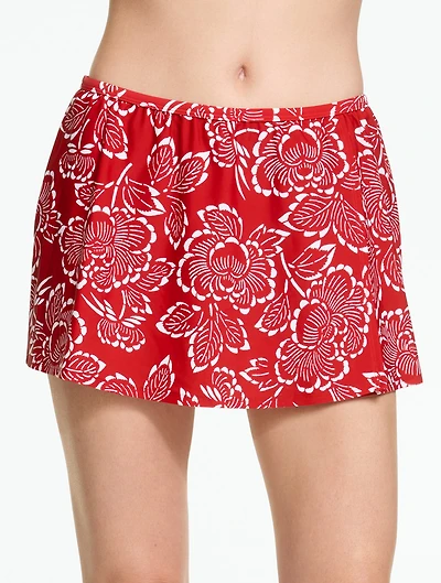 Aqua Club Wrap Swim Skirt - Capri Rose
