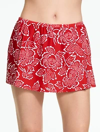 Aqua Club Wrap Swim Skirt - Capri Rose
