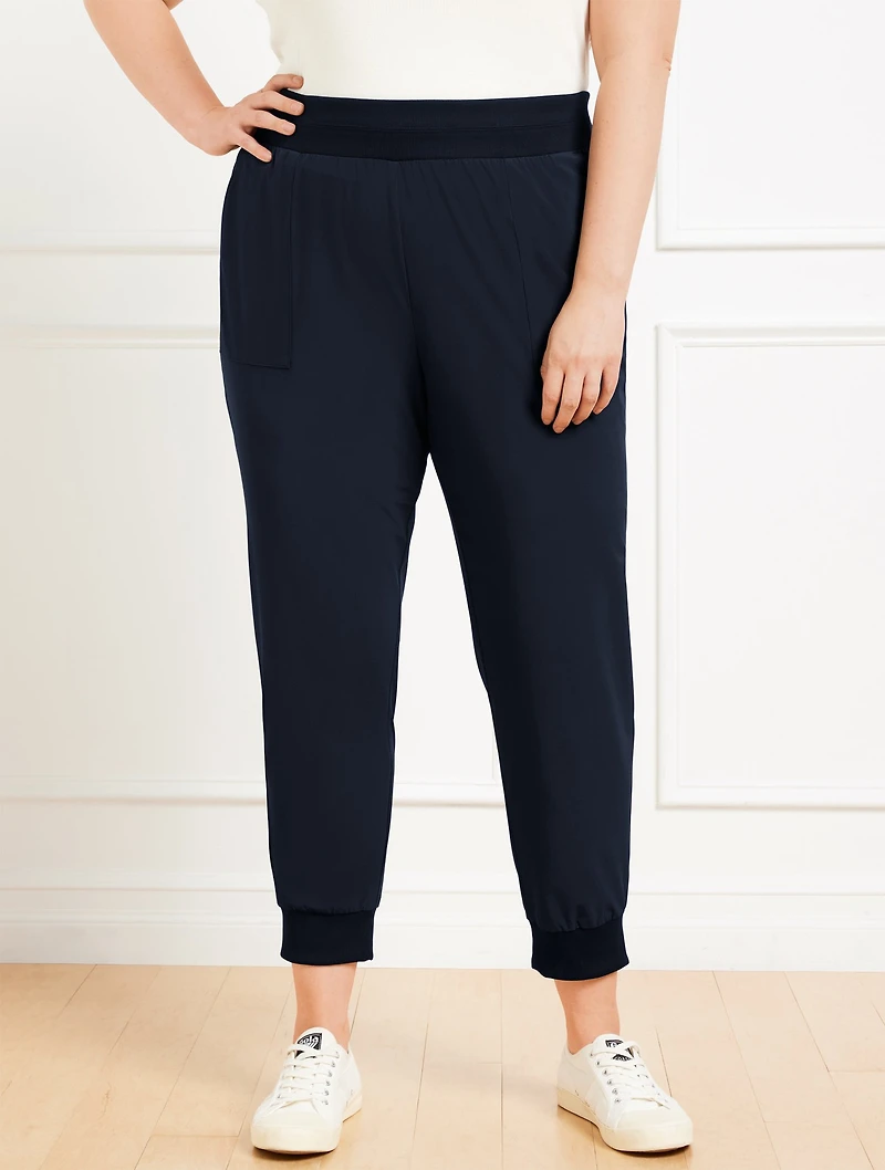Lightweight Woven Stretch Joggers