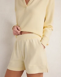 Organic Cotton Waffle Shorts