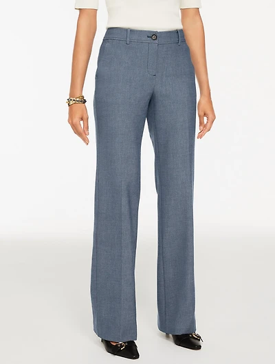 Boot Leg Refined Denim Pants