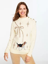 Mockneck Sweater - Delightful Dog