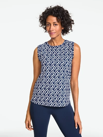 Active Jersey Tank - Tennis Net