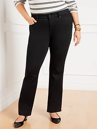 Barely Boot Jeans - Black Wash Curvy Fit