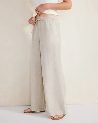 Linen Wide Leg Pants
