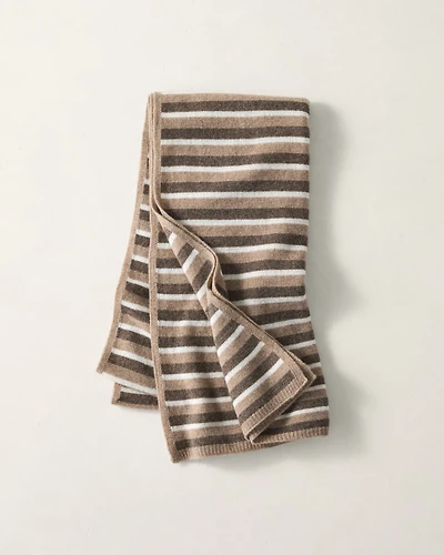 Cashmere Striped Scarf
