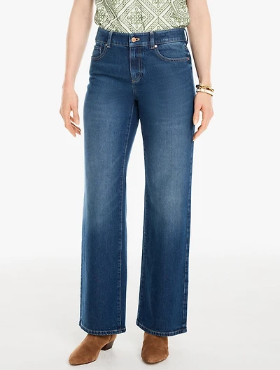 Supersoft Classic Jean Trousers - Belmont Wash