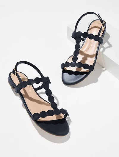Keri Dot Vachetta Sandals