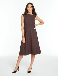 Celeste Plaid Sleeveless Dress