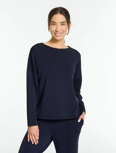 AirKnit Stretch Crewneck Pullover