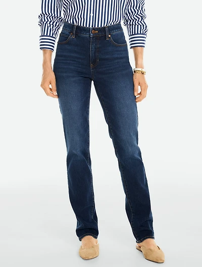 Straight Leg Jeans - Norfolk Wash