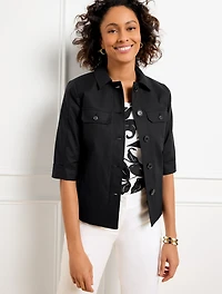 Slub Twill Jacket