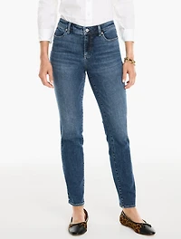 Slim Ankle Jeans - Pomona Wash