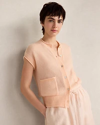 Merino Wool Cashmere Sweater Vest