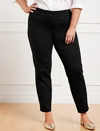 Luxe Ponte Tapered Leg Pants