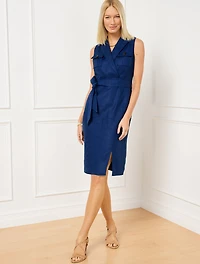 Luxe Irish Linen Dress