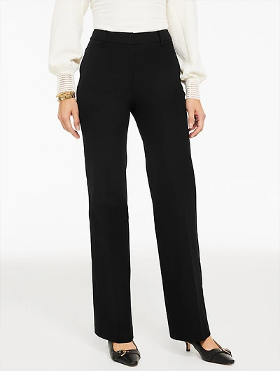 Relaxed Bootcut Cotton Bi-Stretch Pants