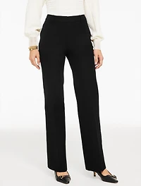 Relaxed Bootcut Cotton Bi-Stretch Pants